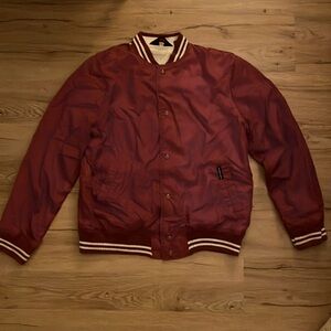 Burgundy Coaches Jacket